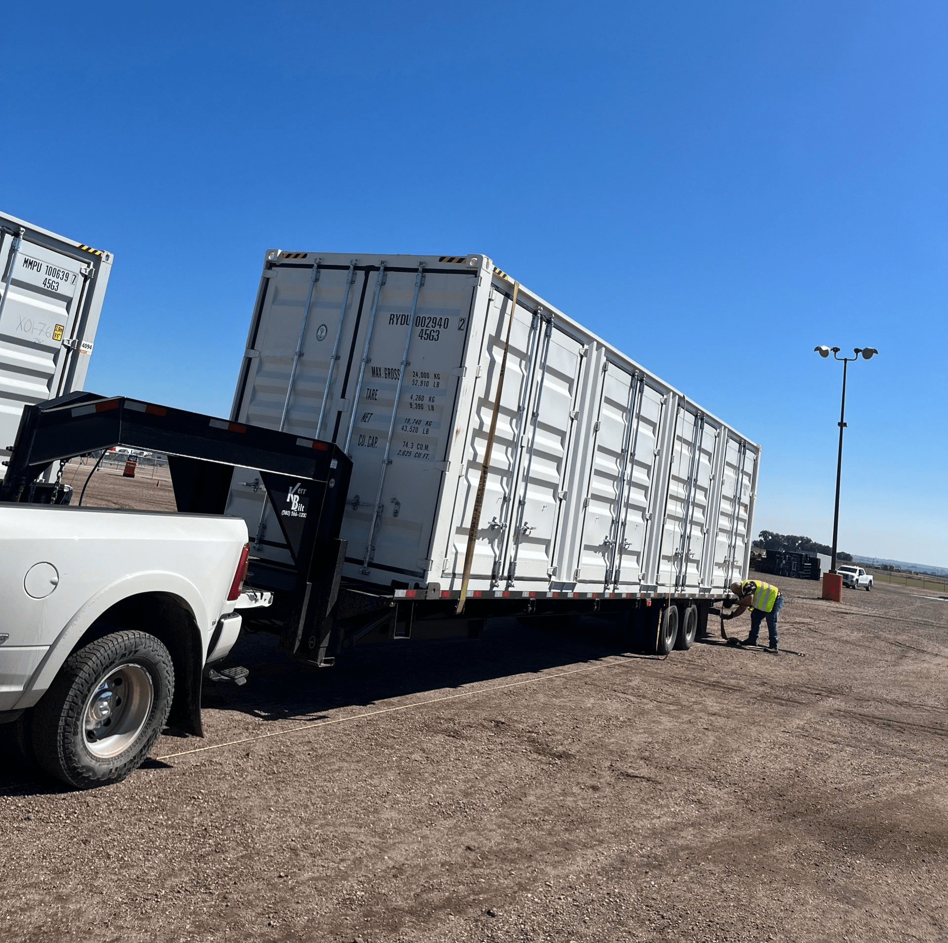 Durable shipping containers for sale in Denver