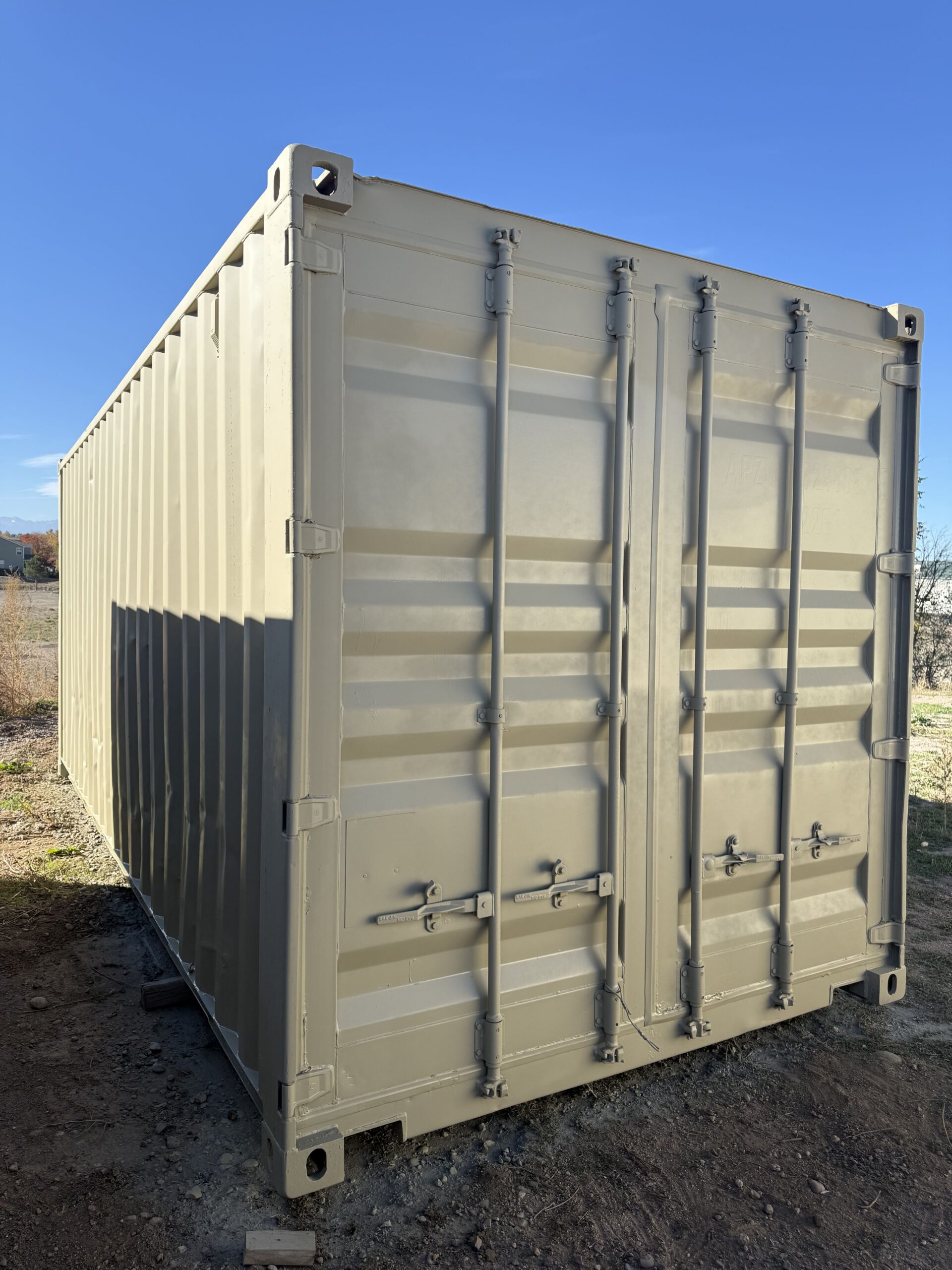 New tan 20 foot shipping container for sale in Denver, CO