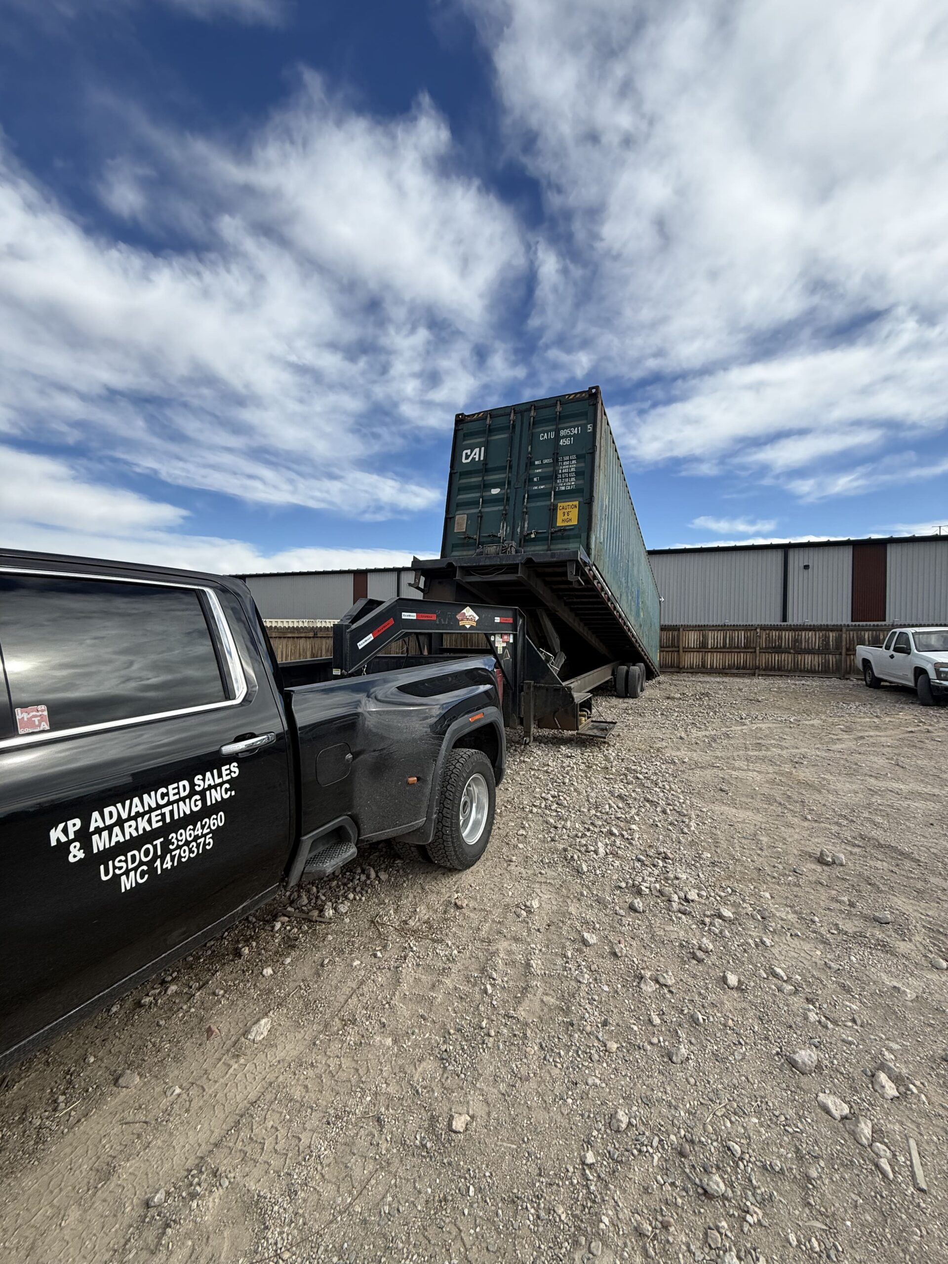 Shipping container delivery service in Denver, CO